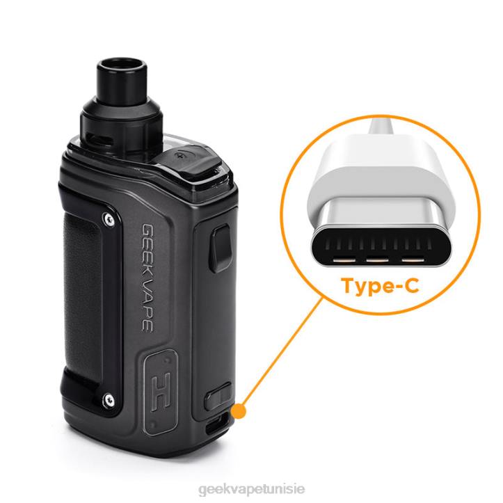 GeekVape Boutique - GeekVape h45 (aegis hero 2) kit mod pod édition cristal vert cristal ZJ6P143