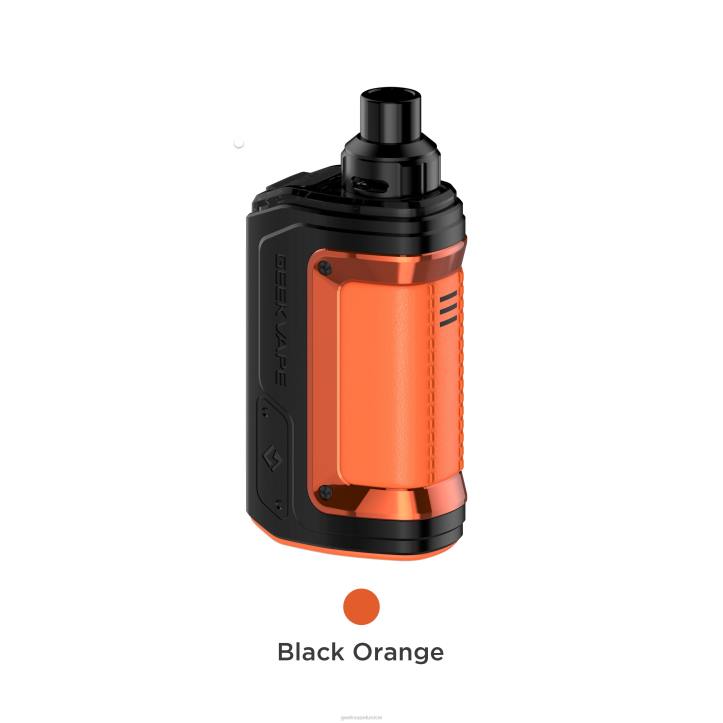 Geek Vape Tunisie - GeekVape h45 (aegis hero 2) kit de mod pod 1400mah 4ml orange noir ZJ6P99