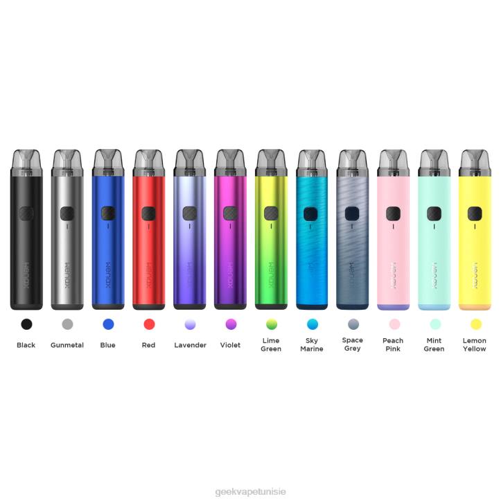 GeekVape Boutique - GeekVape kit de démarrage wenax h1 1000mah bleu ZJ6P111