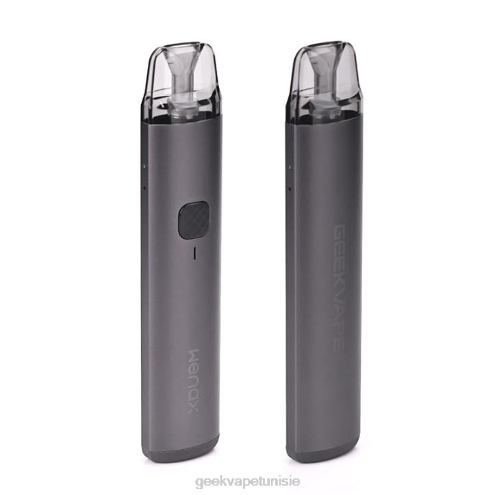 GeekVape Boutique - GeekVape kit de démarrage wenax h1 1000mah gris sidéral ZJ6P119