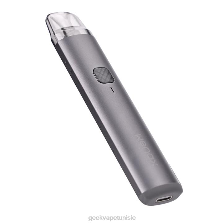 GeekVape Boutique - GeekVape kit de démarrage wenax h1 1000mah gris sidéral ZJ6P119