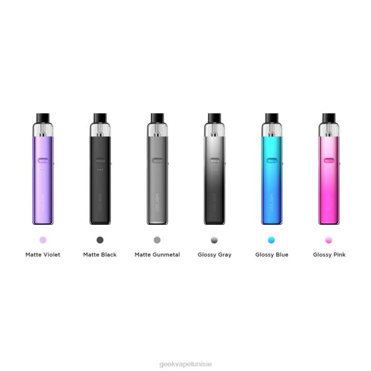 GeekVape Boutique - GeekVape kit wenax k2 1000mah 2ml gris brillant ZJ6P167