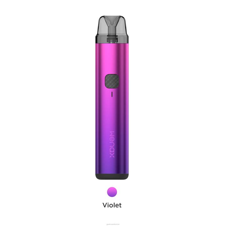 GeekVape Cigarette Electronique - GeekVape kit de démarrage wenax h1 1000mah violet ZJ6P117