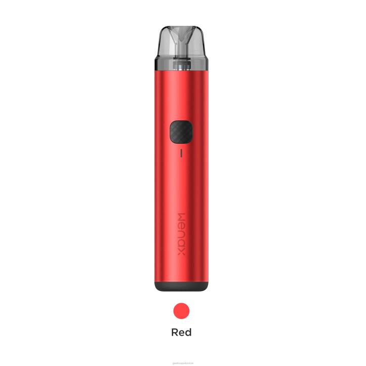 Geek Bar Tunisie - GeekVape kit de démarrage wenax h1 1000mah rouge ZJ6P120