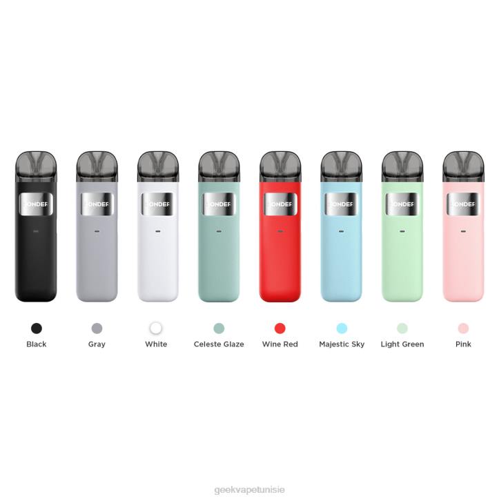 GeekVape On Sale - GeekVape Kit système Sonder U Pod 1000 mah glaçage céleste ZJ6P134